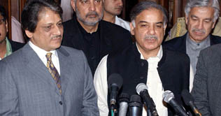 Shahbaz meets Governor Sindh